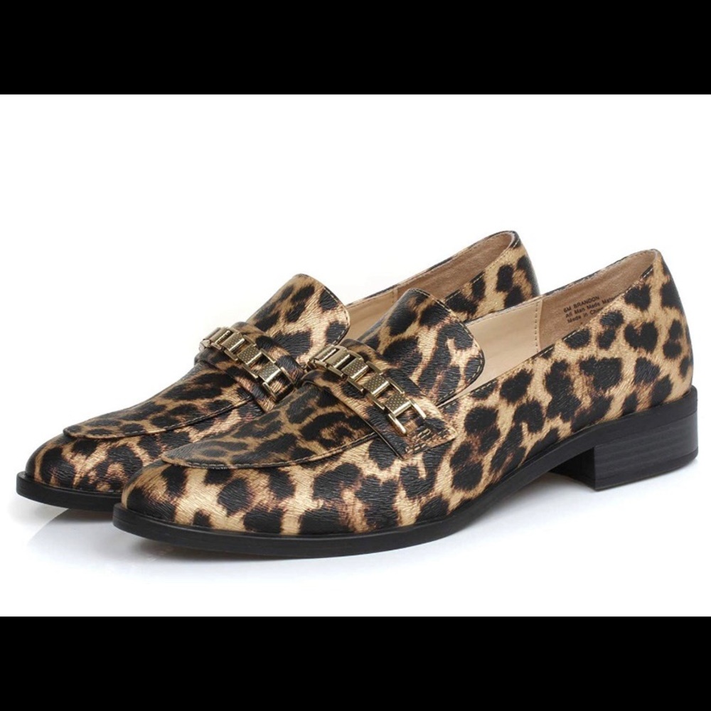 Leopard Loafers